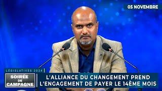 « Soirée de Campagne » : L'Alliance du Changement prend l'engagement de payer le 14ème mois