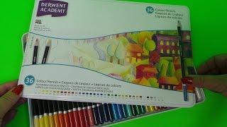 Adult Colouring - The Derwent Academy Color Pencils Crayons de Couleur