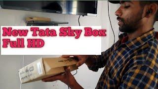 New set top box Tata Sky HD/How to New tata sky box HD /New connection HD