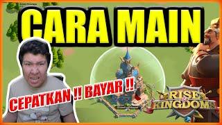 REACTION BANG WINDAH SAMBIL TUTORIAL CARA MAIN RISE OF KINGDOMS !! CEPATKAN BAYAR !!