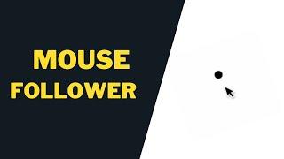 How To Add Mouse Pointer Follower Effect To Your Website