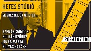 Orbán Kijev után Moszkvában, a DK és a média, a TISZA erősödése | Hetes Stúdió