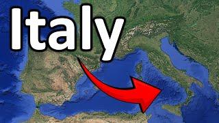 Exploring Italy from Above North vs South  | Google Earth & Street View