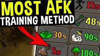 What is the Most AFK Training Method for Each Skill? [OSRS]