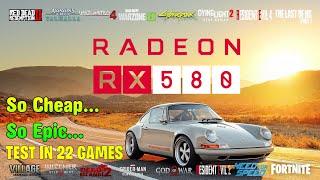 AMD Radeon RX 580 8G | 22 Games Tested