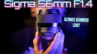 Cinematic MONSTER lens for the Canon M50: Sigma 56mm 1.4