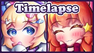 Cunibunny & Arimiart Fanart | Timelapse