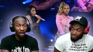 2 QUEENS, 1 STAGE!! | Nicki Minaj & Beyoncé - Feeling Myself (Live at TIDAL) REACTION!!