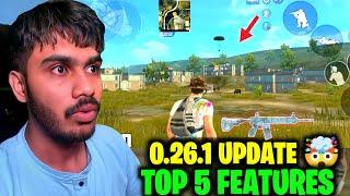 PUBG MOBILE LITE 0.26.1 UPDATE NEW VERSION  | TOP 5 FEATURES IS HERE ?