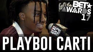 Playboi Carti in The BET Awards Radio Room w/ Dj A-Oh