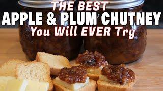 The BEST Apple & Plum CHUTNEY You Will (probably) Ever Try