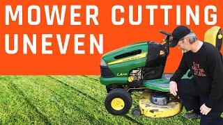 BEFORE Leveling Your Riding Mower: Check These 2 Simple Tips