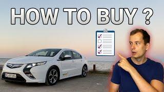 How to buy used Opel Ampera - detailed guide 2020