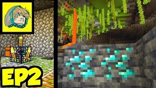 Dangerous Dungeon Diamonds | Let's Play Minecraft #2