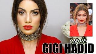 Gigi Hadid Red Carpet Makeup (Inspired)!