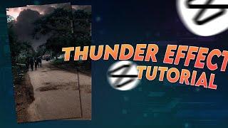 Trending thunder effect tutorial | capcut | malayalam