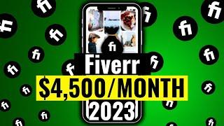 HOW to MAKE $4500/MONTH using this FIVERR AFFILIATE MARKETING (Step-By-Step) 2023