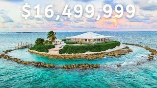 Touring a $16.5M Self Sustaining PRIVATE ISLAND IN THE FLORIDA KEYS! | East Sister Rock Island