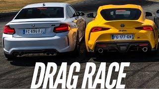 Drag Race : BMW M2 Competition VS Toyota GR Supra