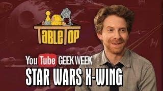 Star Wars X-Wing: Seth Green, Clare Grant, and Mike Lamond Join Wil on TableTop SE2E09