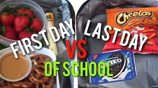 First Day VS Last Day Of School!️ | SuperSisters