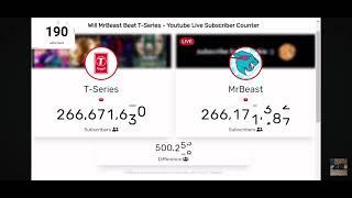 MrBeast moet nog 500.000 Abonnees! Check ook mijn LIVESTREAM! Link in beschrijving!