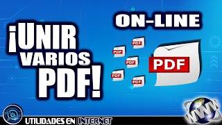 CREAR UN ARCHIVO CON VARIOS PDF | SIN PROGRAMAS | 2020