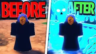 Going From NOOB To 1% RED EYES INTANGIBLE OBITO In Ninja Time (Roblox)