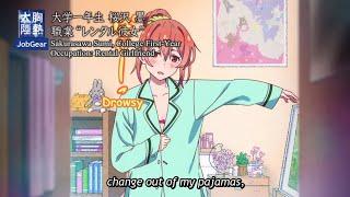 Rent a girlfriend | Sumi Sakurasawa Daily Routine [eng sub]