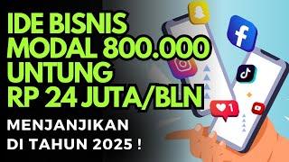 IDE BISNIS SAMPINGAN DI DESA MODAL 800 RIBU JADI 24 JUTA l IDE BISNIS MODAL KECIL UNTUNG BESAR