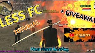 HOW TO LESS FC IN GTA SAMP MULTIPLAYER + GIVEAWAY