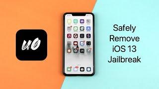 How To Remove iOS 13 Jailbreak Using unc0ver - No Computer Required (Without Data Loss Or Restore)