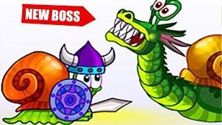 ABDUCTED BY DRAGONS! || Snail Bob 7 Free Online Point And Click