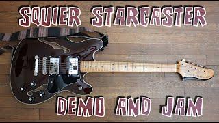 Squier Classic Vibe Starcaster Guitar Demo & Review