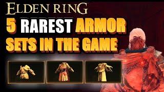 5 Of The Rarest Armor Sets In Elden Ring - Did you miss these...