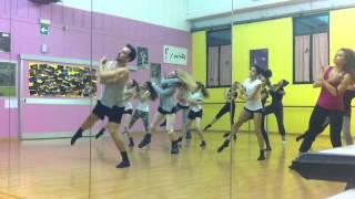 Modern dance class warm up- David Manico