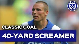 CRAZY 40 yard screamer! | Matthew Taylor goal | Sunderland 1-4 Pompey (2005)