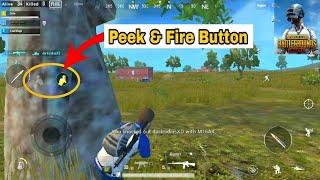 How to Enable Peek and Fire Option in Pubg Mobile | How to Enable Peek and Fire Button