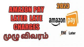 The Untold Story of Amazon pay later late charges | Amazonpaylater