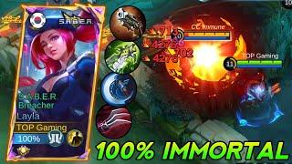 LAYLA BEST BUILD TO RANK UP FASTER IN GOLD LANE!! (100% IMMORTAL)