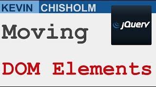 How to move DOM elements with jQuery