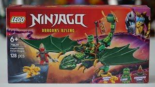 LEGO Ninjago 71829 Lloyd's Green Forest Dragon - LEGO Speed Build Review