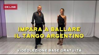 TANGO ARGENTINO Base lezione completa singoli e coppie