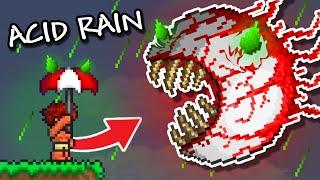 Terraria, But It Rains Acid...