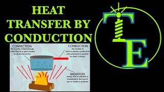 Heat transfer by conduction | Current conduction Vs heat conduction | Heat trasfer