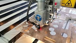 New coming Hybrid laser cutting metal for Dejan