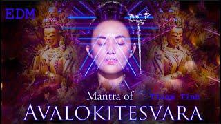 Mantra of compassion - Namo Ratna- NO ADS in video (Avalokitesvara) 慈悲咒 -EDM version - Tinna Tinh