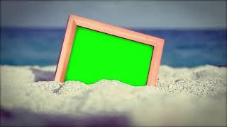 Beach Footage Green Screen HD+Free Download