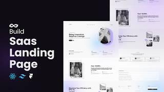 Build a Modern SaaS Landing Page Using React, TailwindCSS & Framer Motion | Responsive & Animated