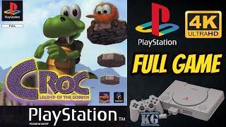 Croc: Legend of the Gobbos | PS1 | 4K60ᶠᵖˢ UHD | 100% Longplay Walkthrough Playthrough FULL GAME